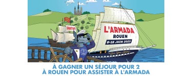 BFMTV: 1 séjour pour 2 personnes à Rouen afin d'assister à l'Armada à gagner
