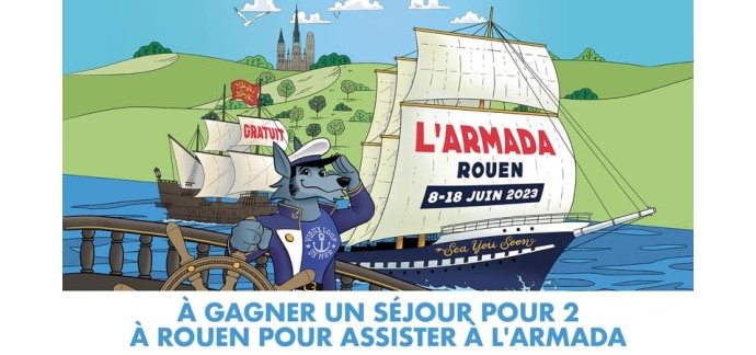 BFMTV: 1 séjour pour 2 personnes à Rouen afin d'assister à l'Armada à gagner