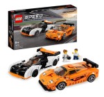 Amazon: LEGO Speed Champions McLaren Solus GT et McLaren F1 LM - 76918 à 35,99€