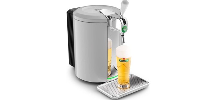 Amazon: Machine bière pression KRUPS Beertender Compact VB452E10 à 179€