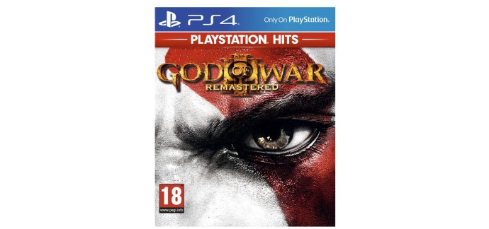 Amazon: Jeu God of War 3 Remastered HITS sur PS4 à 9,99€