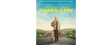 BFMTV: 5 lots de 2 places de cinéma pour le film "L'Improbable voyage d'Harold Fry" à gagner