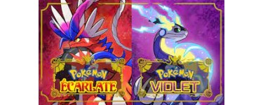 JDE: 6 jeux vidéo Switch "Pokémon Écarlate" et "Pokémon Violet" à gagner