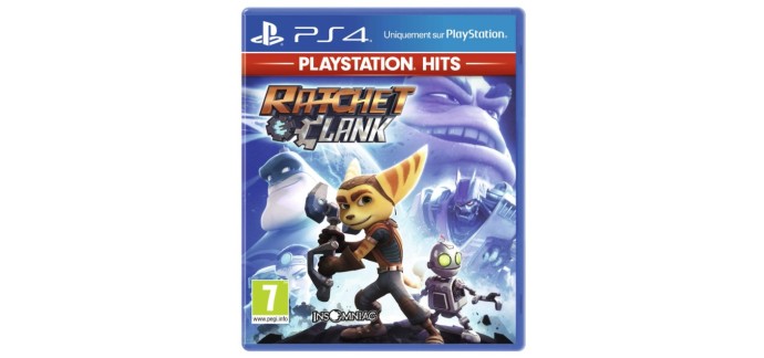 Amazon: Jeu Ratchet & Clank - Playstation Hits sur PS4 à 9,99€