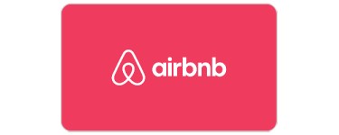 Eneba: Cartes cadeaux Airbnb d'une valeur de 100€ vendues 91,37€