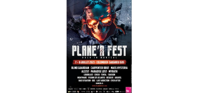 La Grosse Radio: 2 x 2 pass de 2 jours pour le festival "Plane’R Fest" à gagner