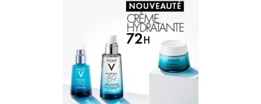 Vichy: 70 x 3 produits de soins Vichy et des bons de réduction à gagner