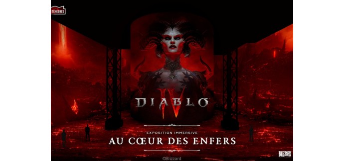 Sortiraparis.com: 2 invitations pour l'exposition immersive "Diablo IV : Atelier des Ténèbres" à gagner