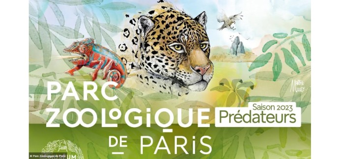 Familiscope: 15 lots de 2 entrées pour le parc zoologique de Paris à gagner