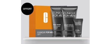 Clinique: Un coffret Clinique for Men en cadeau dès 2 articles achetés