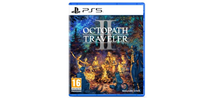 Amazon: Jeu Octopath Traveler II sur PS5 à 32,99€