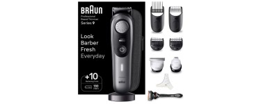 Amazon: Tondeuse à barbe professionnelle Braun Series 9 BT9420 à 74,99€