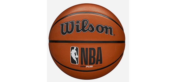 Intersport: Ballon de basketball Wilson NBA DRV SZ7 - Marron à 19,99€