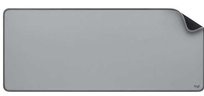 Amazon: Tapis de souris Logitech Desk Mat Studio Series - 30x70cm, Gris à 10,80€