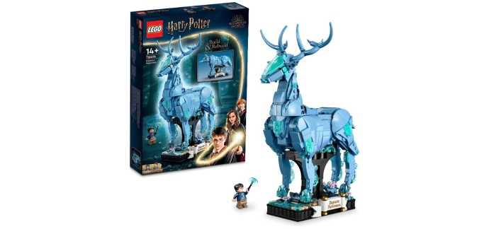 Amazon: LEGO Harry Potter Expecto Patronum - 76414 à 49,90€