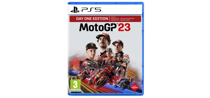 Amazon: Jeu MotoGP 23 sur PS5 à 46,89€