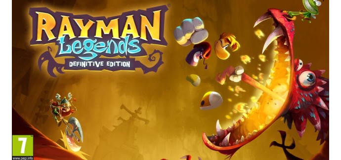 Nintendo: Jeu Rayman Legends: Definitive Edition sur Nintendo Switch (dématérialisé) à 7,99€