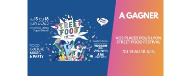 BFMTV: 2 lots de 2 invitations pour le Lyon Street Food Festival à gagner