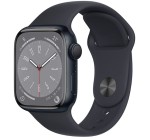 Amazon: Montre connectée Apple Watch Series 8 GPS - 41mm, Boîtier en Aluminium, Regular à 389€