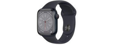 Amazon: Montre connectée Apple Watch Series 8 GPS - 41mm, Boîtier en Aluminium, Regular à 389€