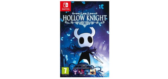 Amazon: Jeu Hollow Knight sur Nintendo Switch à 26,99€