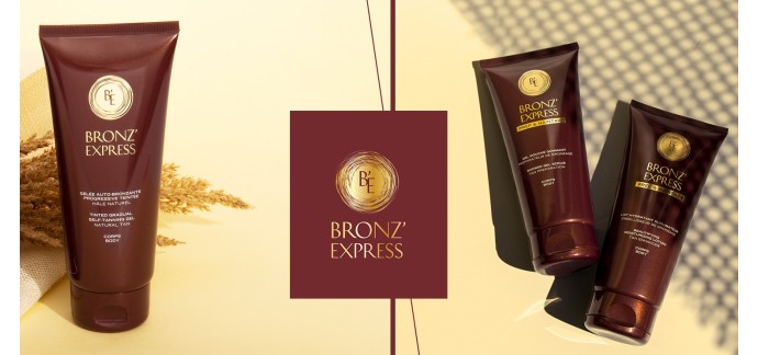 Femme Actuelle: 13 lots de produits de beauté Bronz'Express à gagner