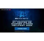 Riffx: 1 lot de 2 pass 3 jours pour le festival Hellfest 2024 à Clisson à gagner