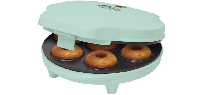 Amazon: Appareil à donuts Bestron Sweet Dreams - Design Rétro à 21,99€