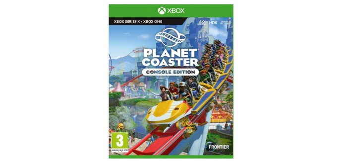 Amazon: Jeu Planet Coaster Console Edition sur XBox One/XBox Series X à 19,83€