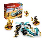 Amazon: LEGO Ninjago La Voiture de Course Spinjitzu : Le Pouvoir du Dragon de Zane - 71791 à 29,99€