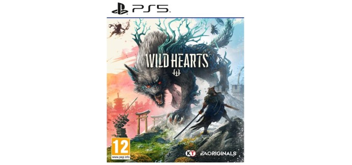 Amazon: Jeu Wild Hearts sur PS5 à 20,99€