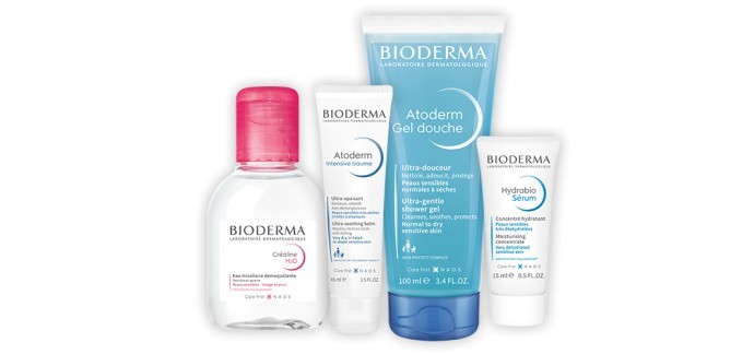 Bioderma: 100 trousses Bioderma avec 4 produits à gagner