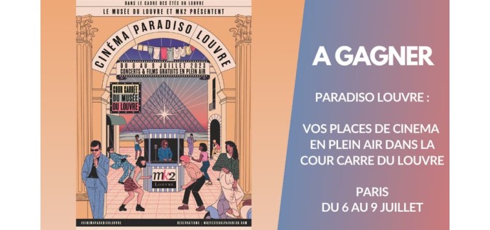 BFMTV: 5 lots de 2 invitations pour le Festival Paradiso Louvre à gagner