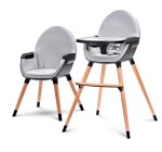 Amazon: Chaise Haute Bébé 2 en 1 Kinderkraft FINI - Noir à 88,88€