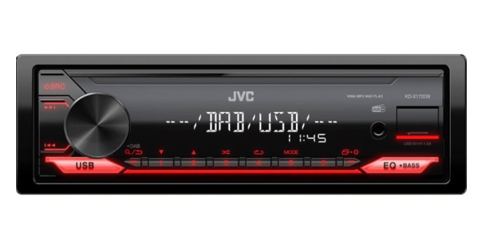 Norauto: Autoradio JVC KD-X172DB en solde à 35,98€