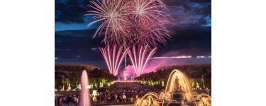 FranceTV: 2 places pour les Grandes Eaux Nocturnes au Château de Versailles et une nuit à l’Hôtel à gagner