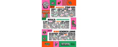 Le Parisien: 1 lot de 2 invitations pour le festival "Lollapalooza" à gagner