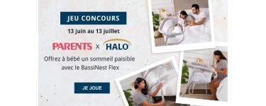 Parents: 2 lits pour bébé BassiNest Flex de Halo Sleep à gagner