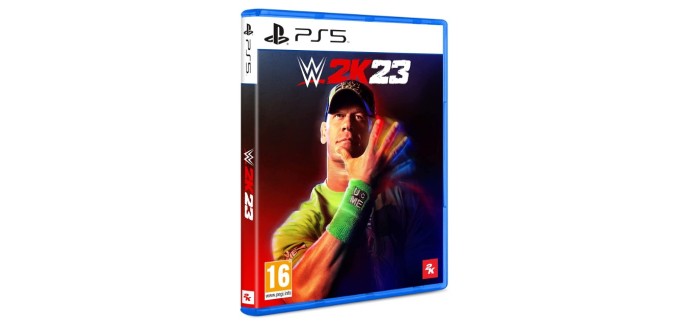 Amazon: Jeu WWE 2K23 sur PS5 à 12,20€