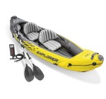 Amazon: Set kayak Intex Explorer K2 pour 2 personnes avec Rames et Gonfleur à 101,99€