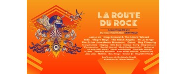 Arte: 3 lots de 2 pass 3 jours pour le festival "La Route du Rock" à gagner