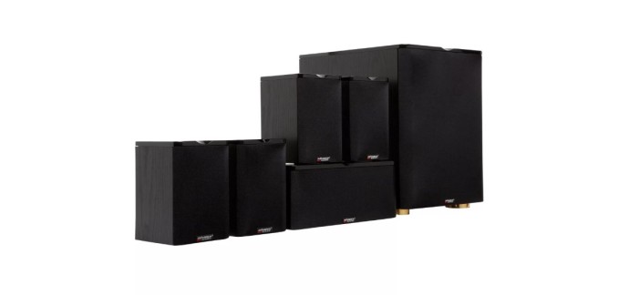 Boulanger: Pack enceinte Home Cinéma Advance acoustic MAV 502 - Noir en solde à 129,99€