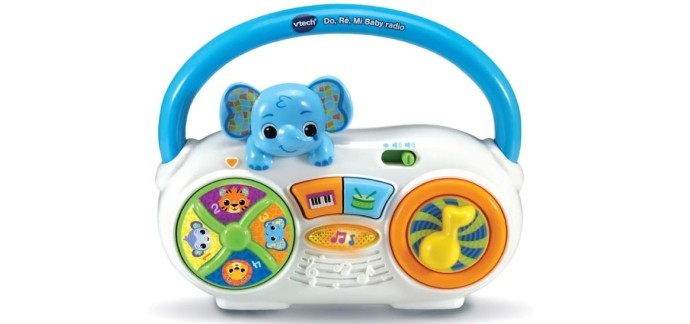 Amazon: Jouet musical Vtech Do, ré, mi Baby Radio à 9,99€
