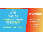 BFMTV: 2 lots de 2 pass 2 jours pour le "Plein Air Festival" du 19 au 20 août à gagner