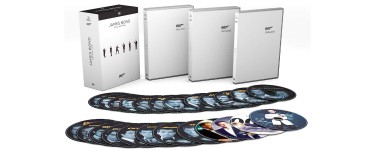 Amazon: [Prime] Coffret DVD James Bond 007 : Intégrale des 24 Films - Edition Limitée à 31,91€
