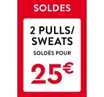 Jules: 2 pulls/sweats soldés = 25€