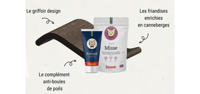 Husse: 1 box pour chat à gagner