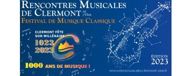 Weo: Des invitations pour le Festival des rencontres musicales de Clermont à gagner