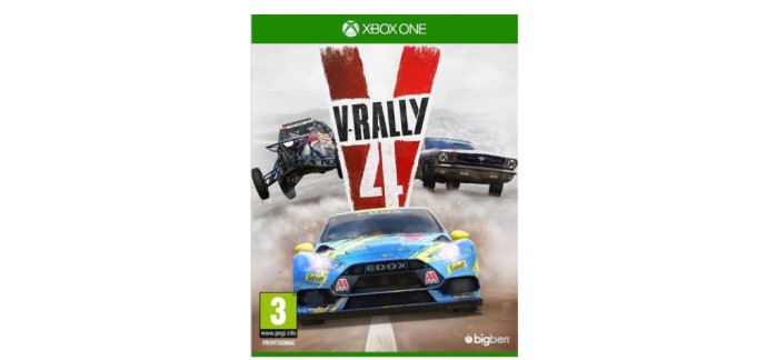 Fnac: Jeu V-Rally 4 sur Xbox One à 3,99€