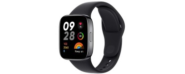 Amazon: Montre connectée Xiaomi Redmi Watch 3 - Noir à 75,11€